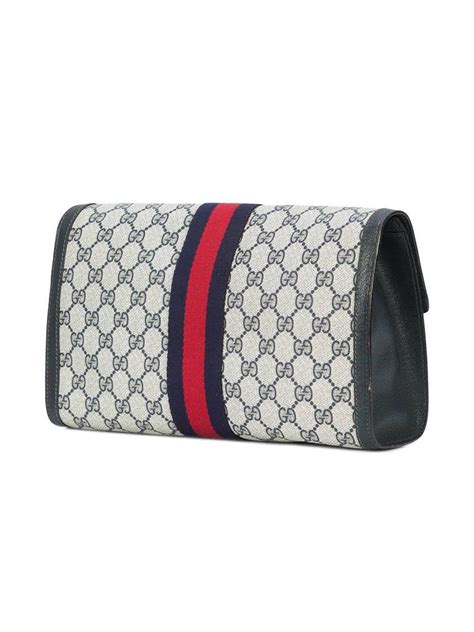 gucci supreme clutch bag|gucci clutches & evening bags.